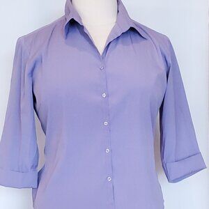 Paul Harris Design Purple Blouse L